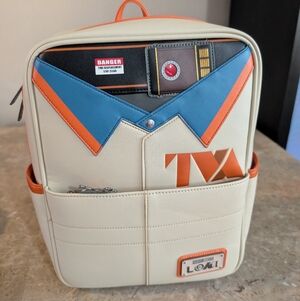 Loungefly Disney Marvel Loki Tva Variat Cosplay Mini Backpack Like New Condition
